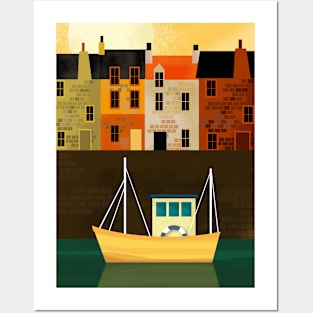 Fishing Village Posters and Art